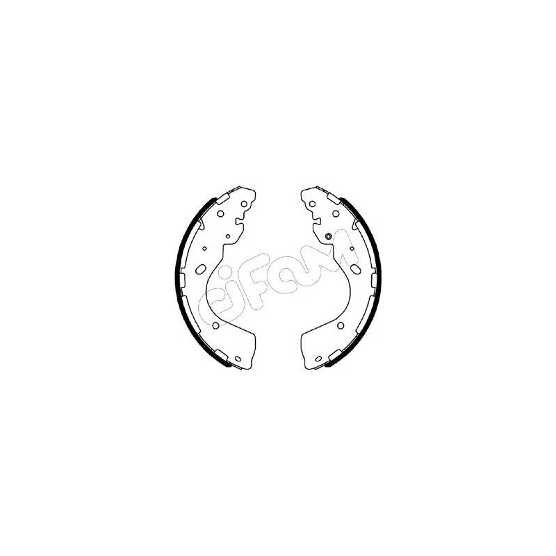 CIFAM 153-508 Brake Shoe Set for