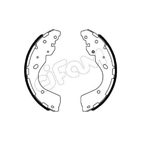CIFAM 153-508 Bremsbackensatz für