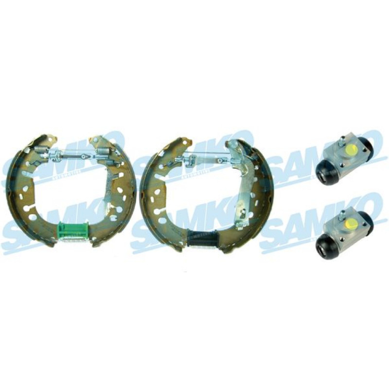 SAMKO KEG625 Jeu de mâchoires de frein pour