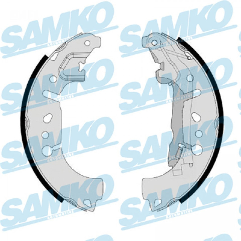 SAMKO 81185 Jeu de mâchoires de frein pour