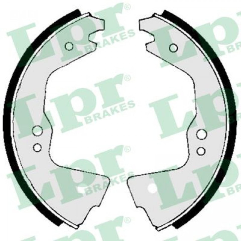 LPR 00690 Brake Shoe Set for