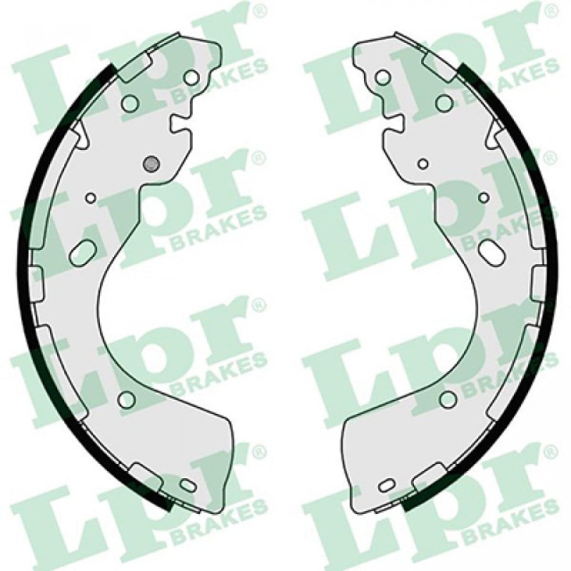 LPR 01073 Brake Shoe Set Rear for