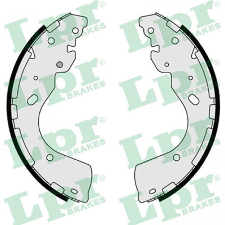 LPR 01073 Kit ganasce freno per
