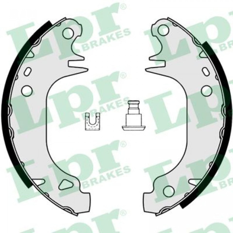 LPR 02900 Brake Shoe Set Rear for
