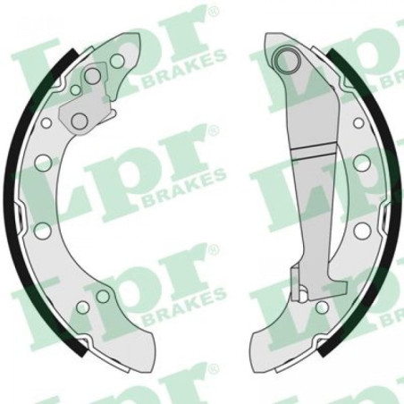 LPR 04100 Brake Shoe Set Rear for