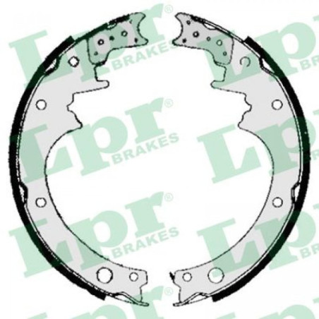 LPR 05200 Brake Shoe Set Rear for