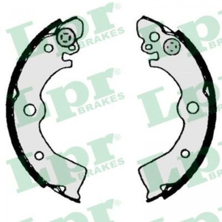 LPR 07030 Brake Shoe Set Rear for