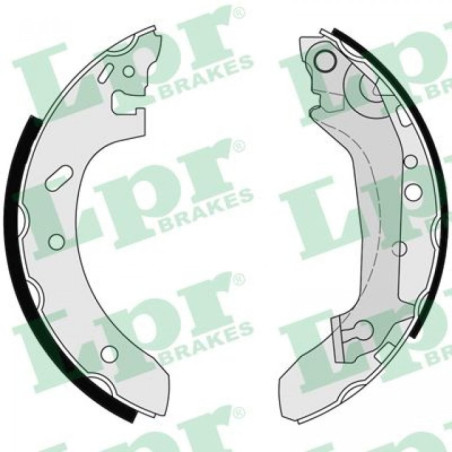 LPR 07155 Brake Shoe Set for