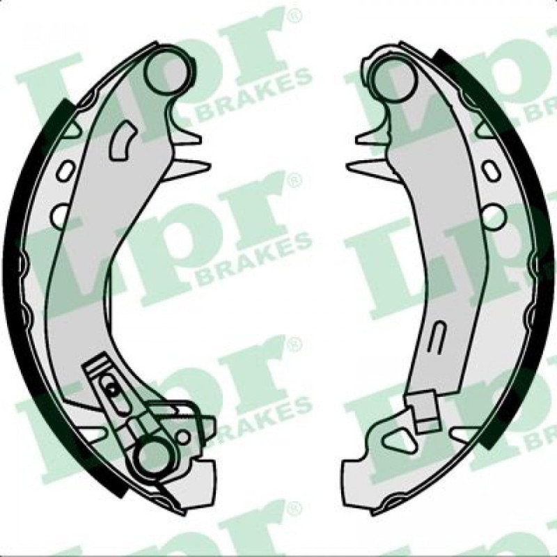 LPR 07570 Kit ganasce freno per