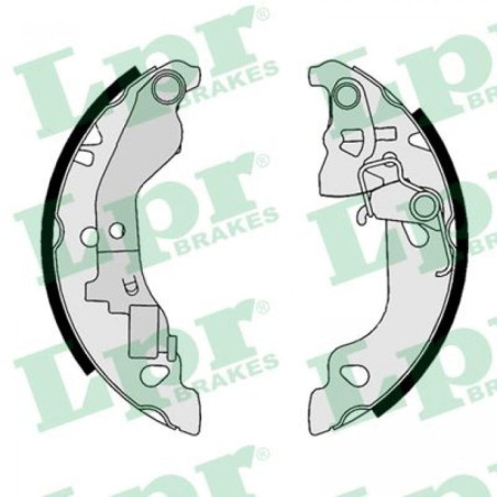 LPR 07680 Brake Shoe Set Rear for