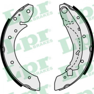 LPR 07730 Brake Shoe Set Rear for