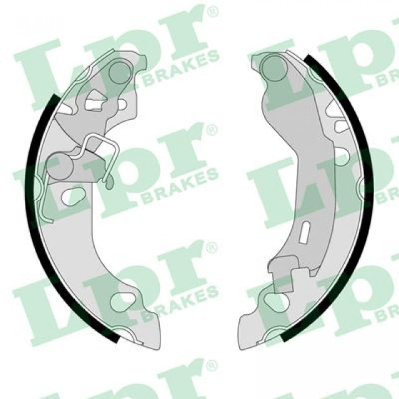 LPR 08230 Brake Shoe Set for