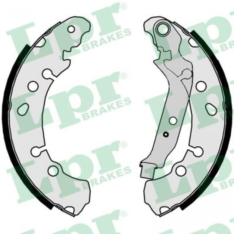 LPR 09320 Brake Shoe Set for