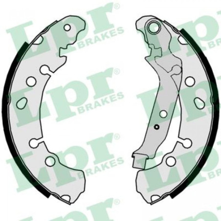 LPR 09320 Brake Shoe Set for