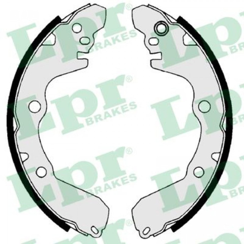LPR 09680 Brake Shoe Set for