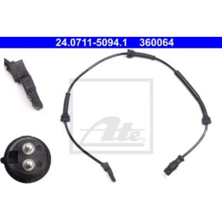 ATE 24.0711-5094.1 ABS Wheel Speed Sensor Front for Renault Laguna Espace