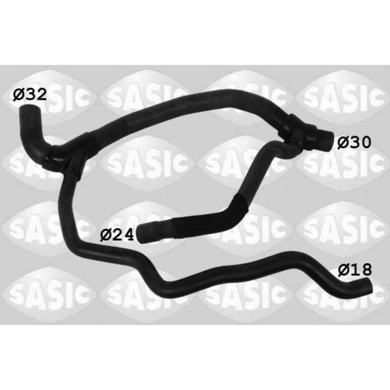 SASIC 3404036 Tubería de radiador