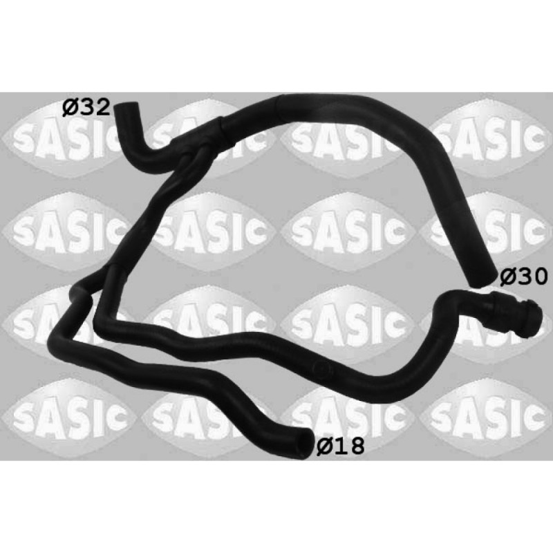 SASIC 3404150 Tubería de radiador