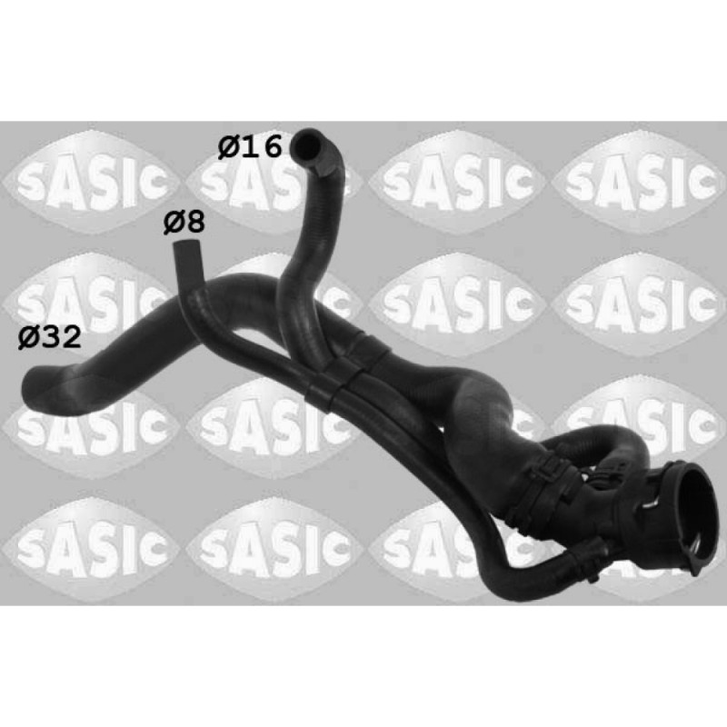 SASIC 3406164 Flessibile radiatore