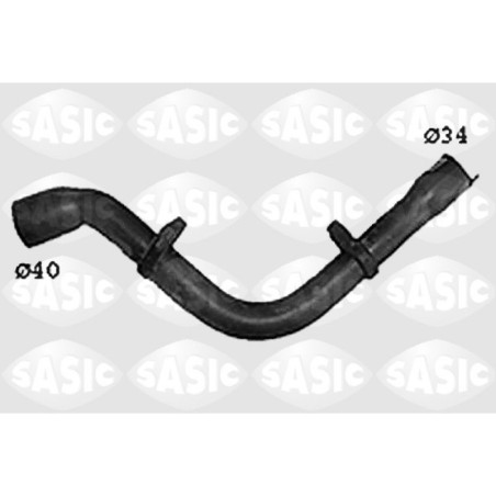 SASIC SWH0438 Radiator Hose