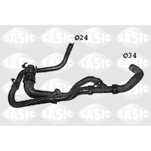 SASIC SWH0485 Radiator Hose
