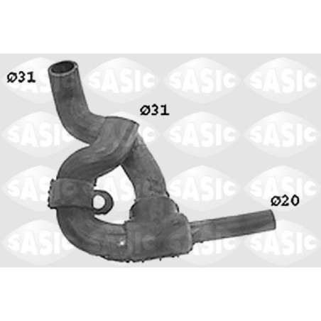 SASIC SWH4183 Tubería de radiador