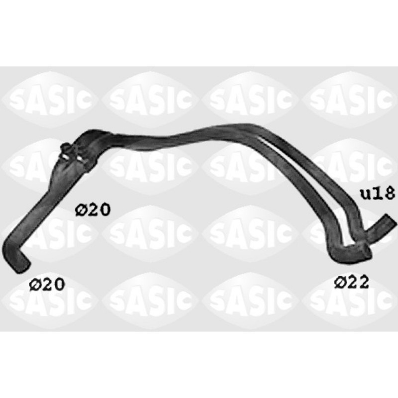 SASIC SWH4249 Hadica chladenia