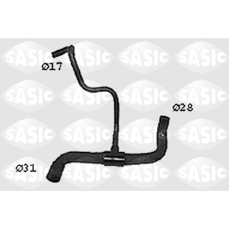 SASIC SWH4296 Hadica chladenia