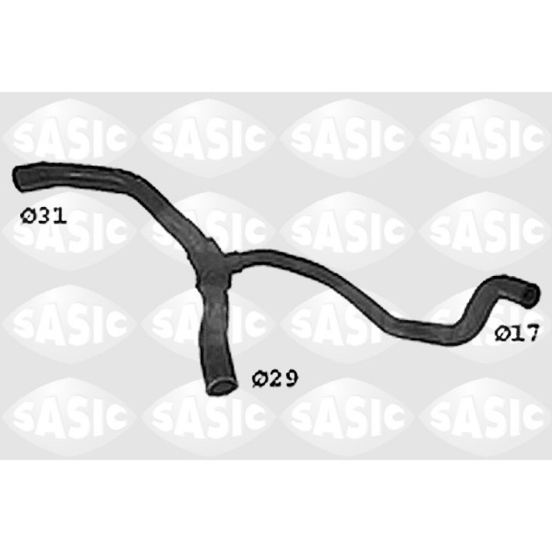 SASIC SWH4307 Radiator Hose