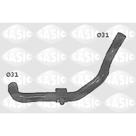 SASIC SWH4332 Radiator Hose