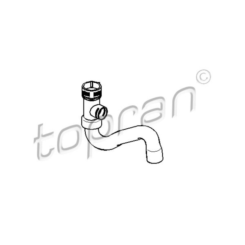 TOPRAN 110 664 Kühlerschlauch