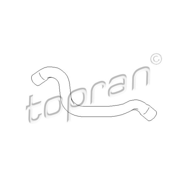 TOPRAN 111 792 Hadice chladiče
