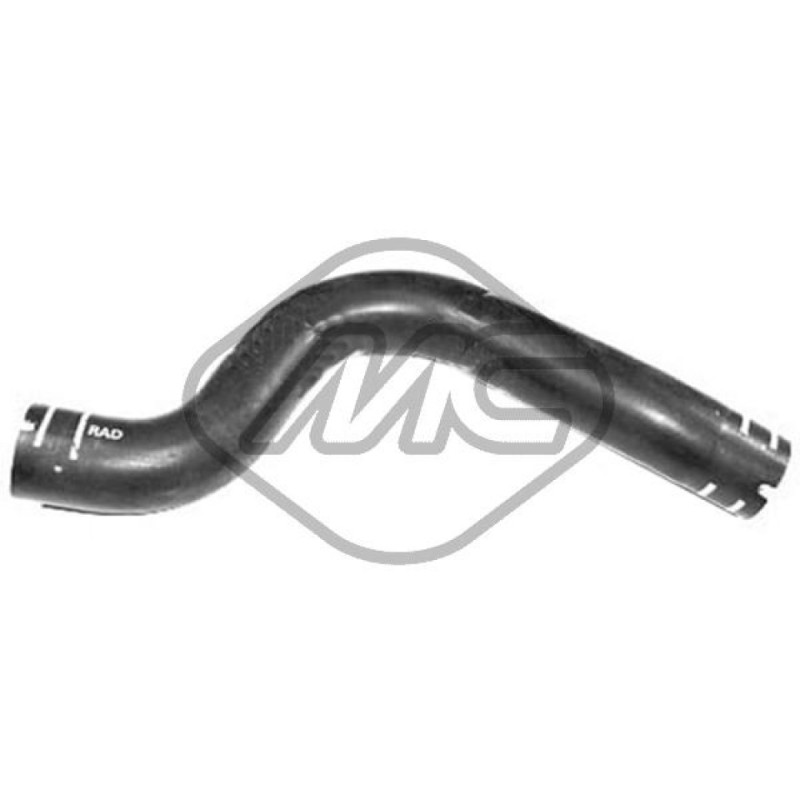 METALCAUCHO 09348 Durite de radiateur