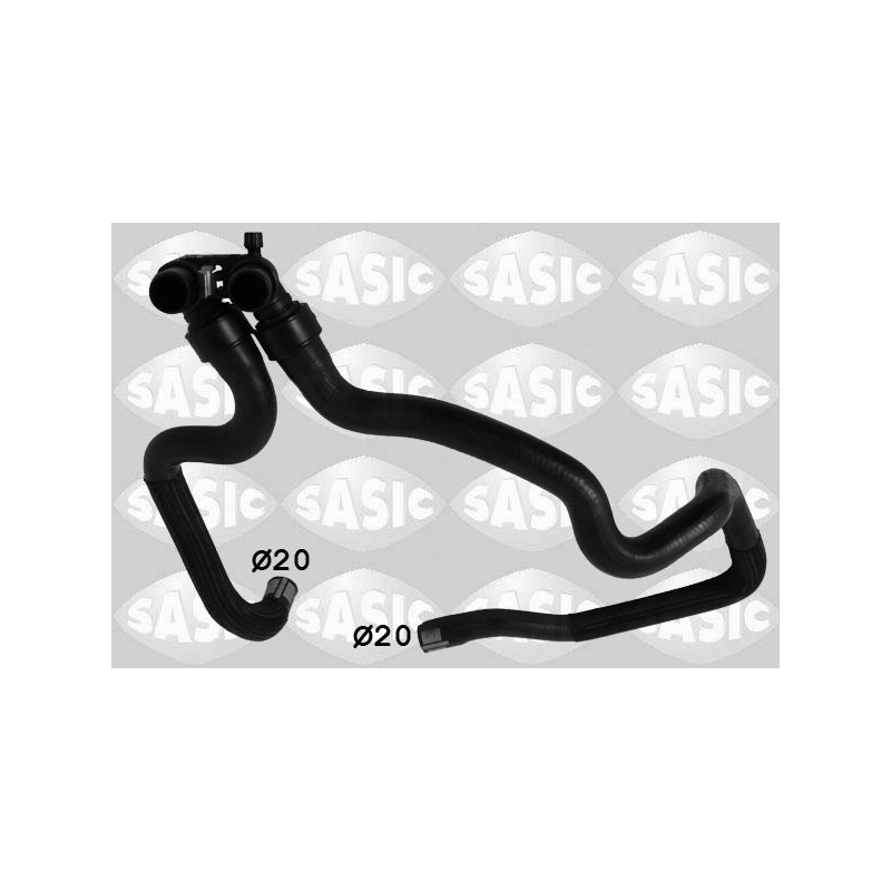 SASIC 3400051 Kühlerschlauch