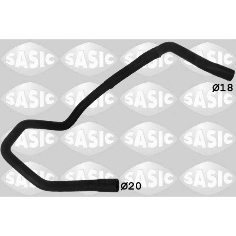SASIC 3400131 Przewód elastyczny chłodnicy