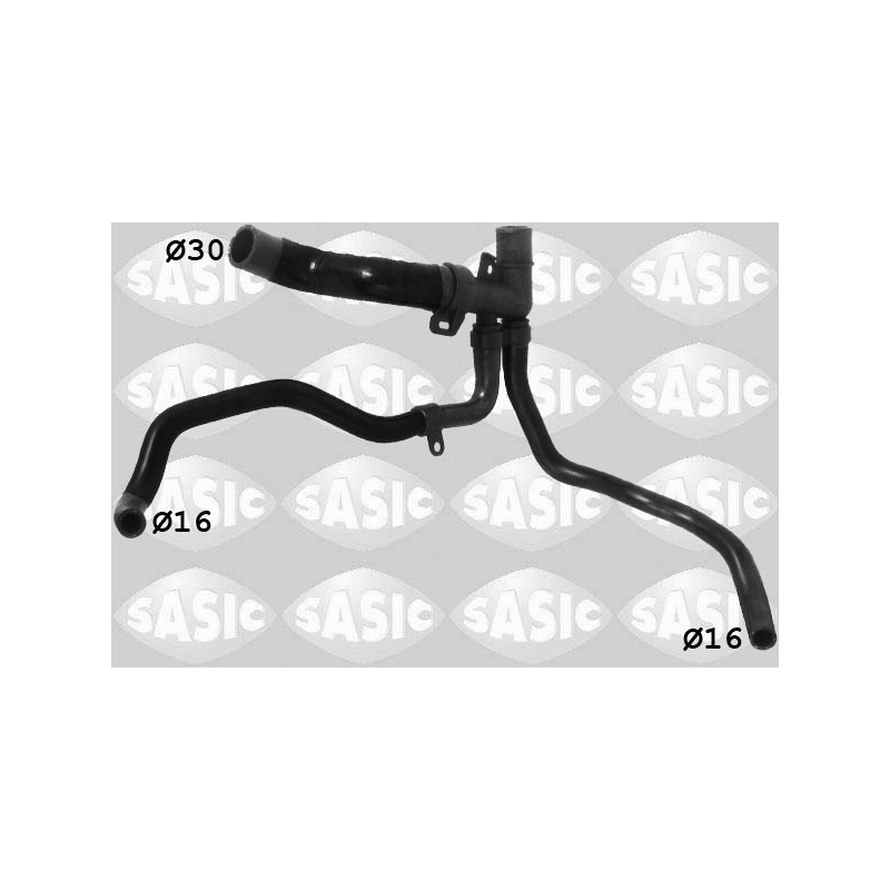 SASIC 3400142 Kühlerschlauch