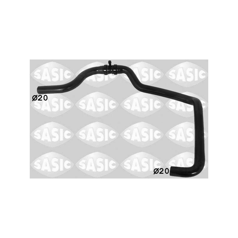 SASIC 3404080 Tubería de radiador