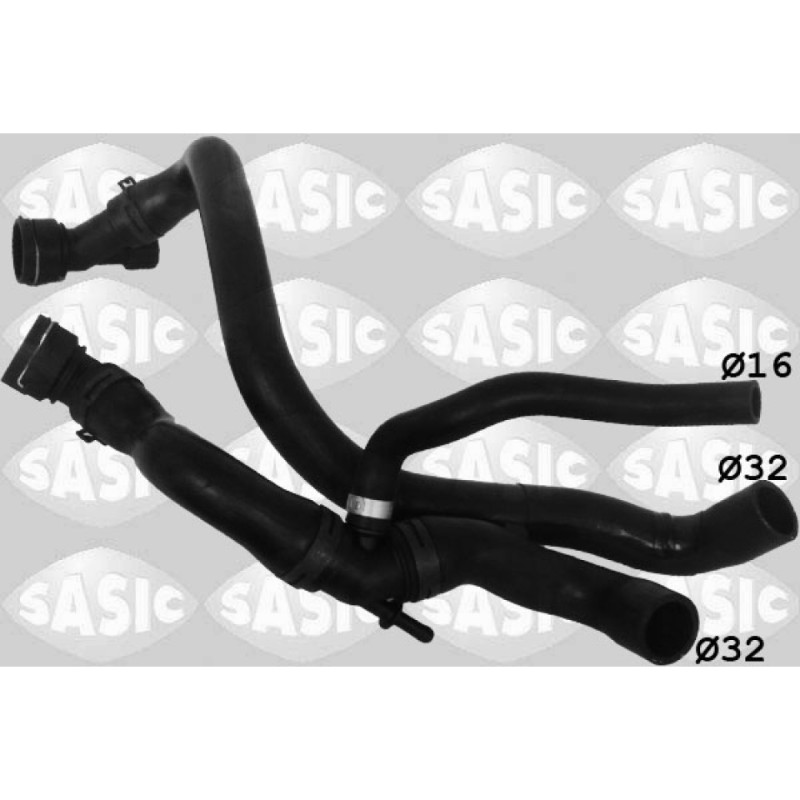 SASIC 3406119 Flessibile radiatore