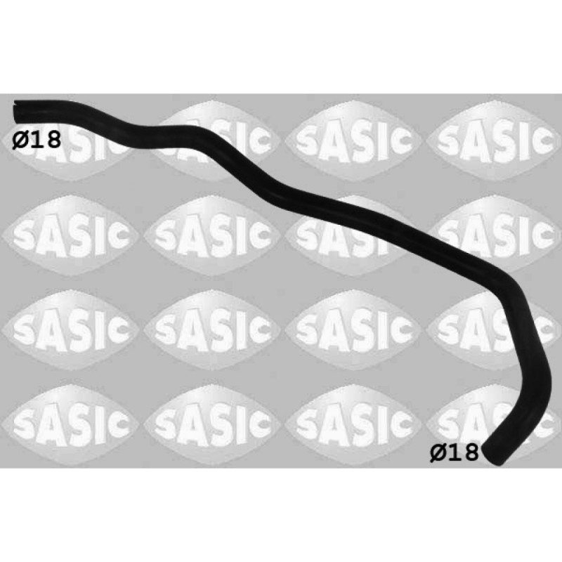 SASIC 3406168 Przewód elastyczny chłodnicy