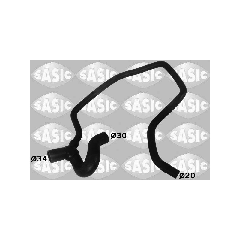 SASIC 3406215 Flessibile radiatore