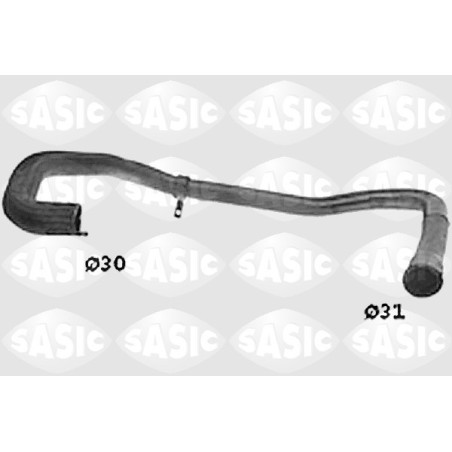 SASIC SWH0293 Radiator Hose