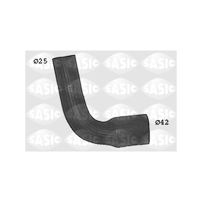 SASIC SWH4167 Tubería de radiador