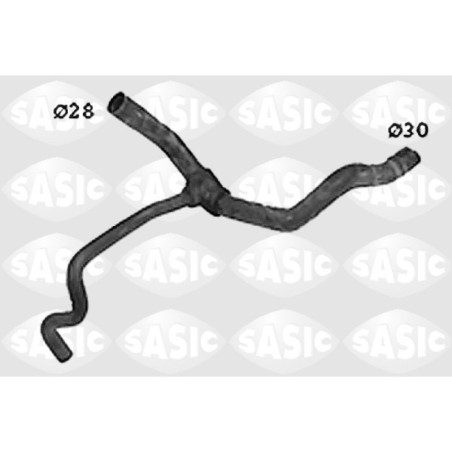 SASIC SWH4192 Radiator Hose
