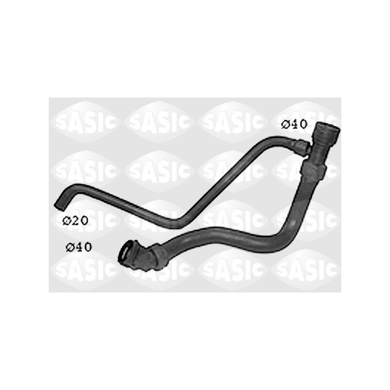 SASIC SWH6833 Radiator Hose