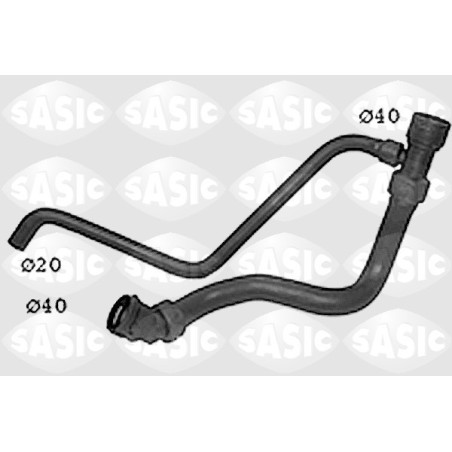 SASIC SWH6833 Radiator Hose