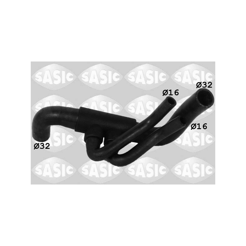 SASIC 3400196 Tubería de radiador