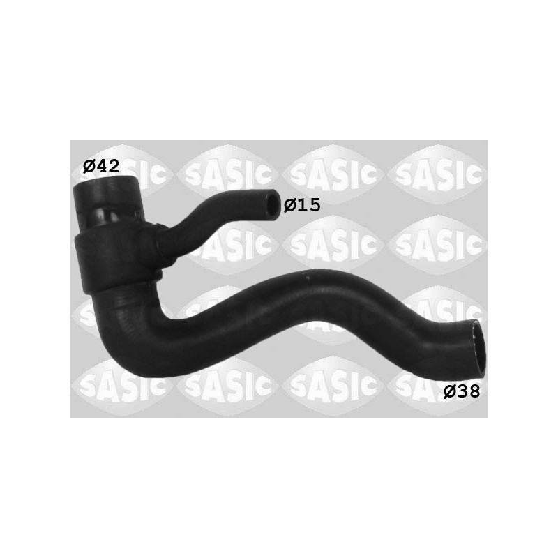 SASIC 3406320 Hadice chladiče