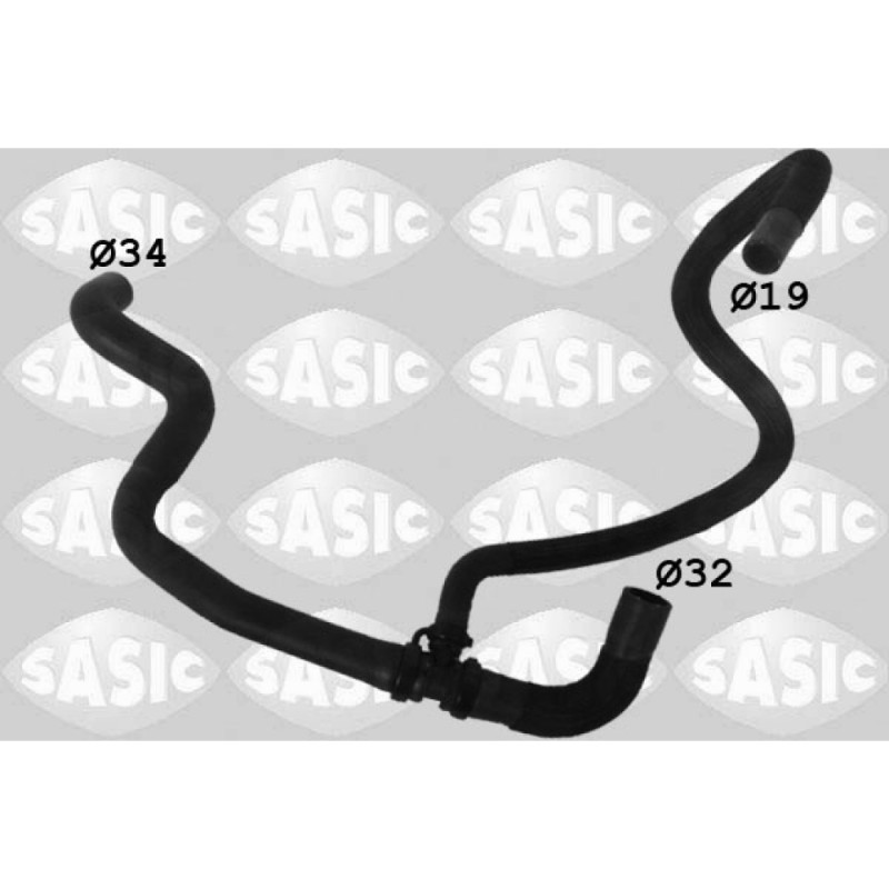 SASIC 3404119 Tubería de radiador