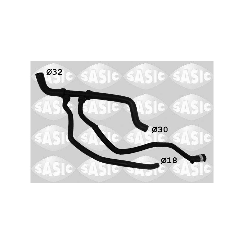 SASIC 3404162 Hadice chladiče