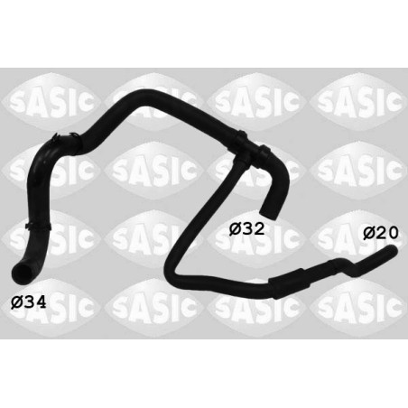 SASIC 3404168 Hadice chladiče